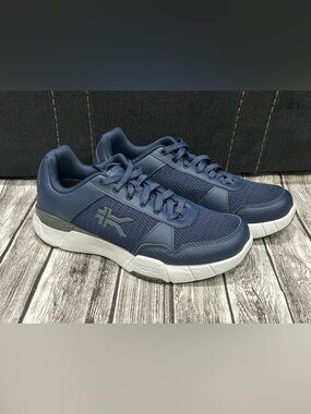 Kuru Quantum 2.0 Mens Size 10.5 Blue Black White Athletic Running Shoes Sneakers